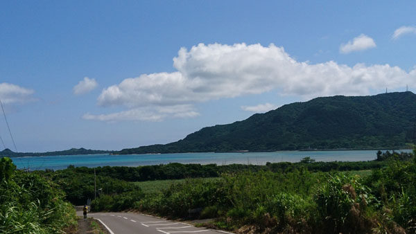 石垣島ウルトラマラソンの景観